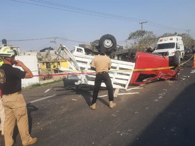 Accidente en Circuito Exterior Mexiquense