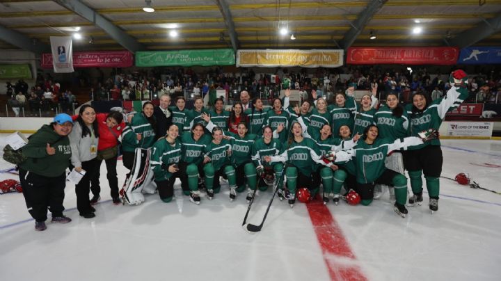 México también destaca en hockey sobre hielo: Selección femenil logra bronce histórico en el Mundial