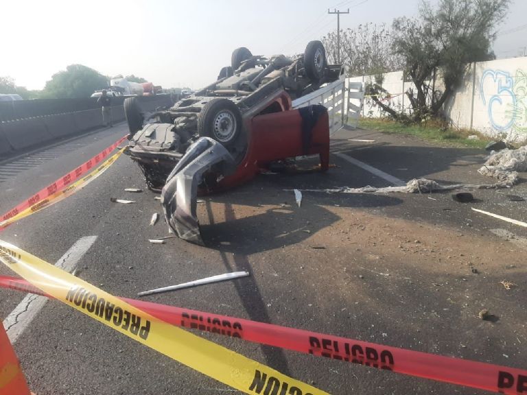 Accidente Texcoco-Lechería 