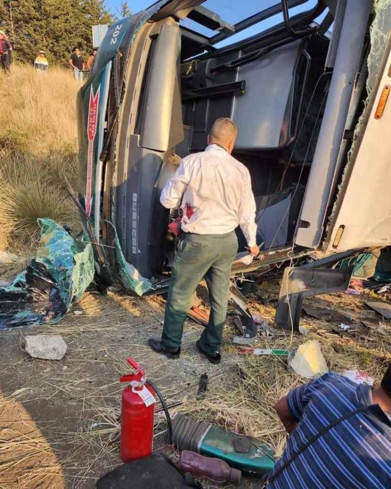 Accidente en la México-Toluca 