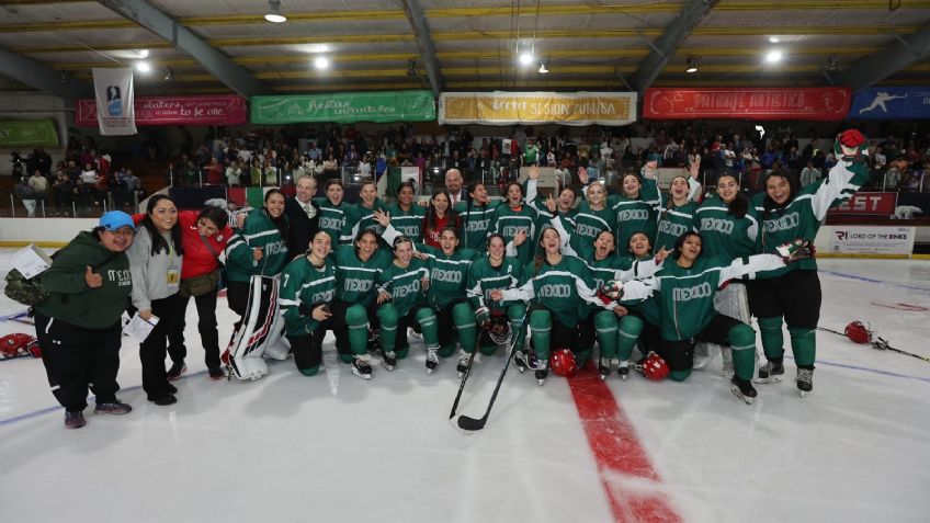 México también destaca en hockey sobre hielo: Selección femenil logra bronce histórico en el Mundial