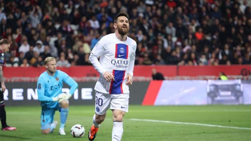 Lionel Messi anota con PSG, impone un nuevo récord de goleo y deja atrás a Cristiano Ronaldo