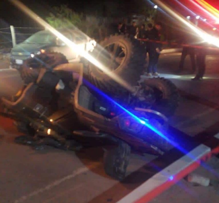 Accidente en Sonora deja una muerta. Foto: Facebook