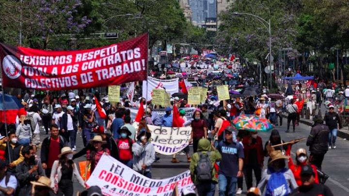 Tómalo en cuenta: Por el Día del Trabajo, estas son las marchas que habrá en CDMX a lo largo del día