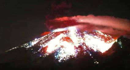 (VIDEO) Volcán Popocatépetl 'celebra' el Día de las Madres con potente explosión; mantienen alerta amarilla