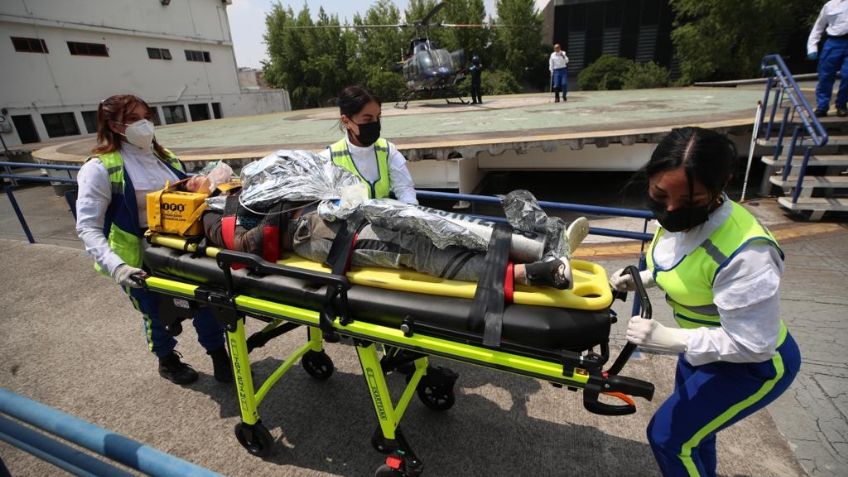 En pleno Día de las Madres: Mujer se electrocuta y cae de tres metros en Milpa Alta, en la CDMX