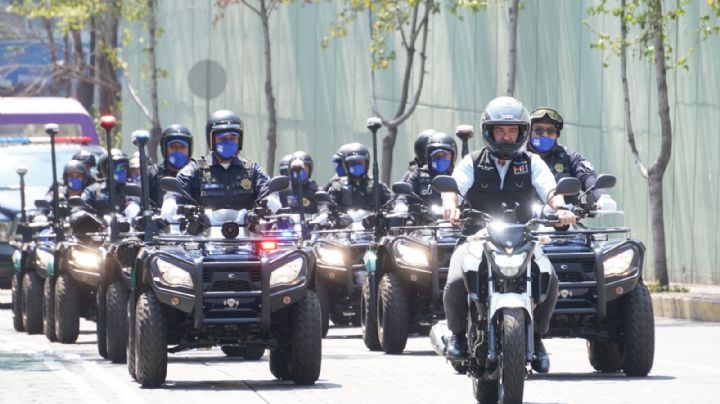 Con 14 nuevas patrullas el alcalde Mauricio Tabe 'blinda' a la Miguel Hidalgo ante la delincuencia