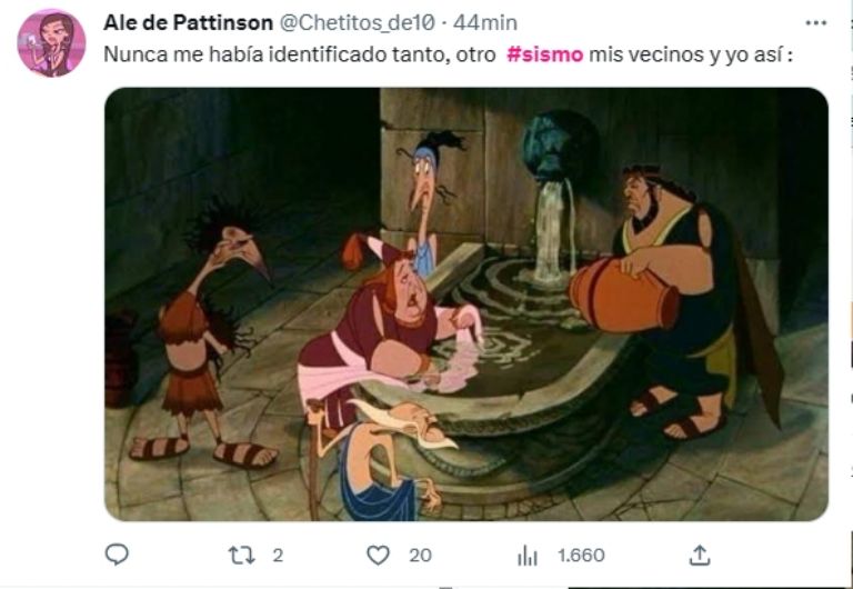 Memes por temblor en CDMX. Foto: Twitter