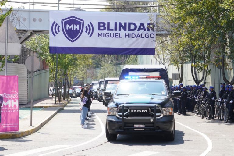 Patrullas en Miguel Hidalgo