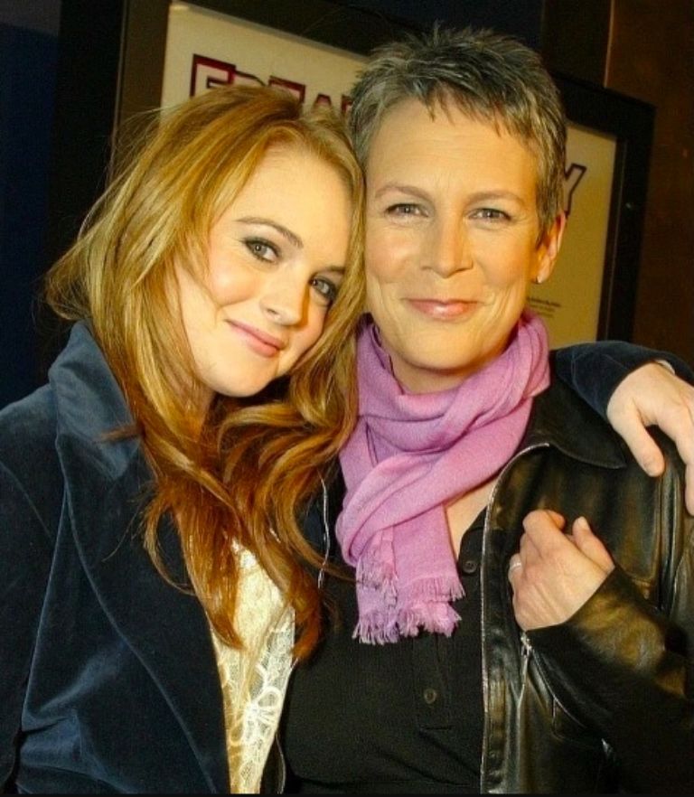 Lindsy Lohan y Jamie Lee Curtis 