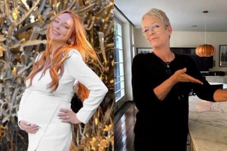Lindsay Lohan y Jamie Lee Curtis 