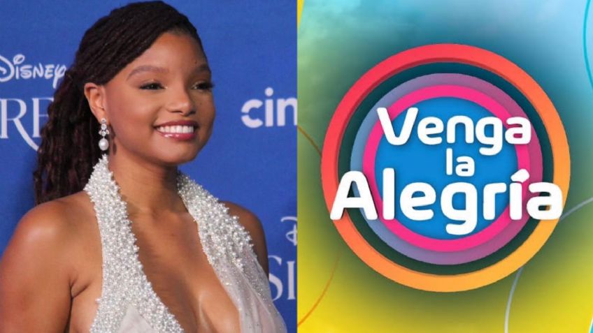 A días de su estreno, Halle Bailey de 'La Sirenita' visita México y cautiva en los foros de 'VLA'