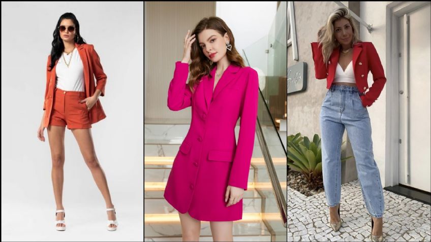 ¿Blazers con short? Es un absoluto sí para este verano; así puedes combinar este básico de la moda