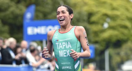 Rosa María Tapia se cuelga la plata en el Campeonato Mundial de Triatlón y hace historia para México