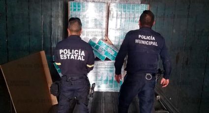 Insólito: Autoridades de Chalco recuperan tráiler robado con más de 700 mil pesos en pantallas