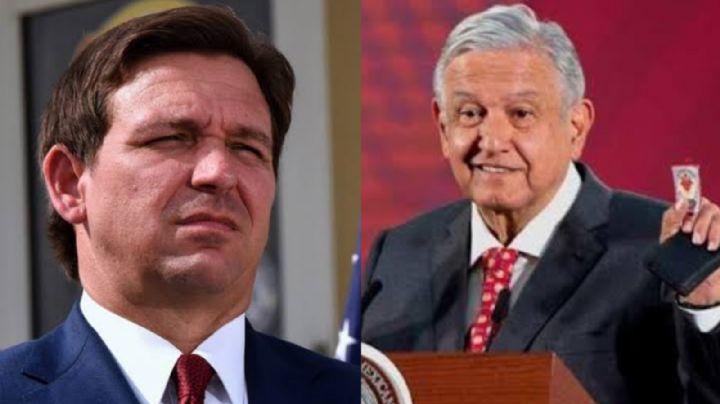 "Tiene un desastre en sus manos": Ron DeSantis arremete contra AMLO tras crisis migratoria en EU
