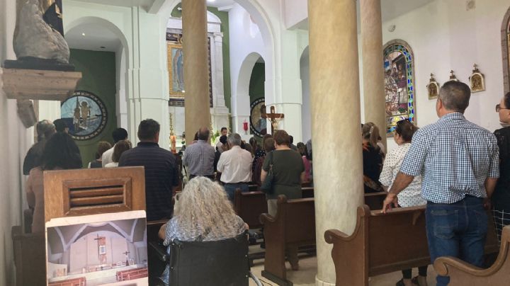 FOTOS: En templo de Cajeme, se realiza misa por el segundo aniversario luctuoso de Abel Murrieta
