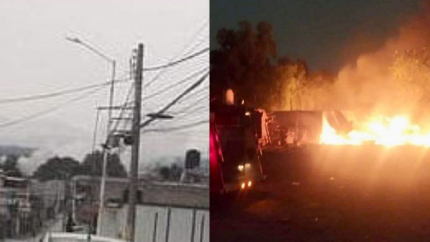 Reportan nueva explosión en Tultepec, es la segunda en menos de 24 horas, autoridades laboran
