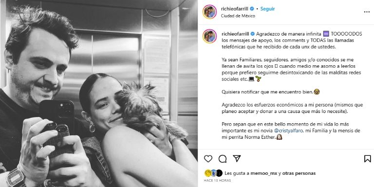 Ricardo O'Farrill envía mensaje tras escándalo. Foto: Internet