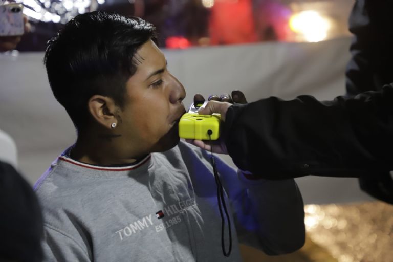 Operativo Conduce sin Alcohol en Tecámac