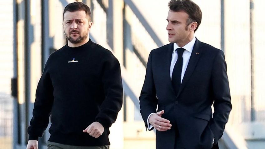 Zelensky se reúne con Emmanuel Macron mientras planea una contraofensiva contra Rusia en Ucrania