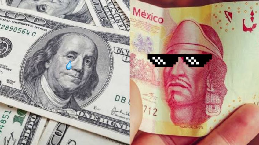 ¡A comprar dólares! Peso 'gana terreno' frente al dólar y consigue cierre de por abajo de los 17.50 pesos