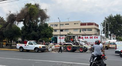 Huachicol en CDMX: Toma clandestina de combustible en avenida Tezozómoc genera fuerte movilización