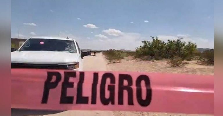 Acordonan el sitio del crimen