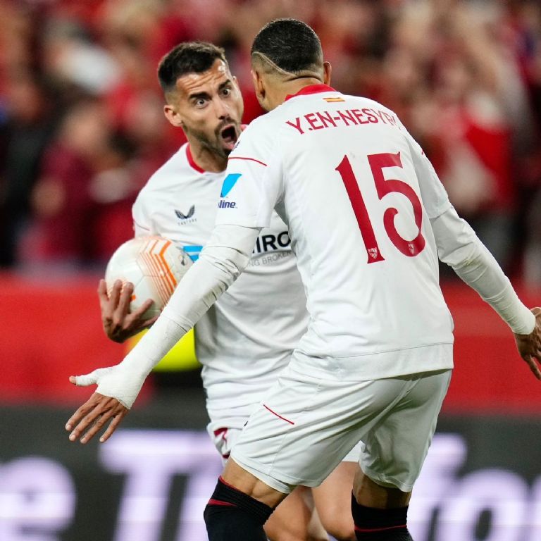 Suso empata el marcador para el Sevilla