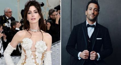 Anne Hathaway y la inesperada confesión que hizo a Daniel Ricciardo tras coincidir en el Met Gala 2023