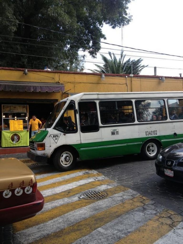 Microbuses en CDMX