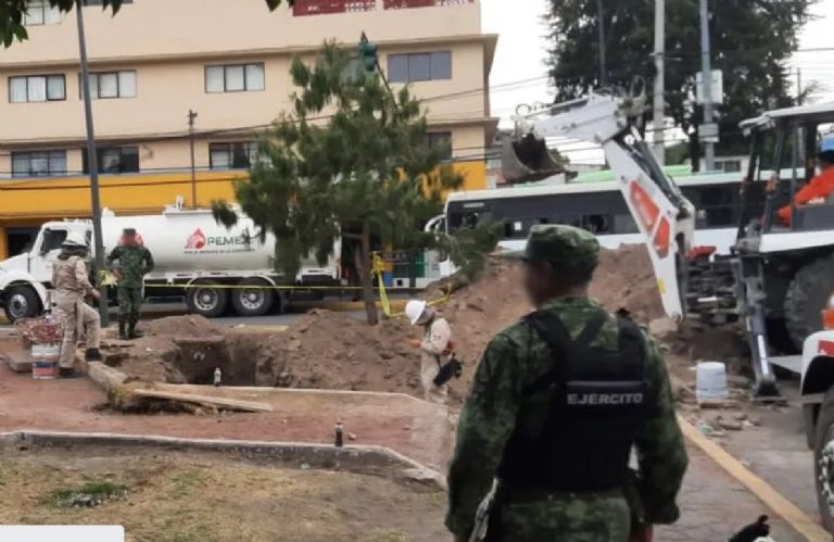 Toma clandestina en Azcapotzalco