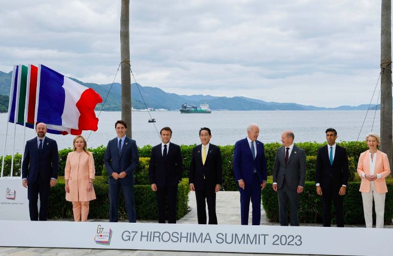 Líderes del G7 