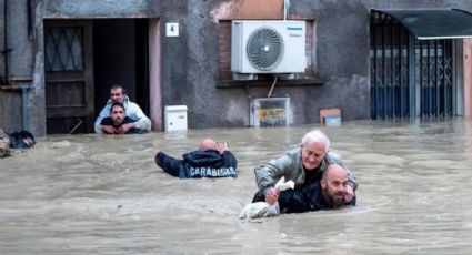Graves inundaciones dejan un saldo de 15 personas muertas; 36 mil más viven un éxodo en Italia