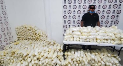 Golpe al narco en Sonora: Aseguran casi una tonelada y media de paquetes con metanfetamina