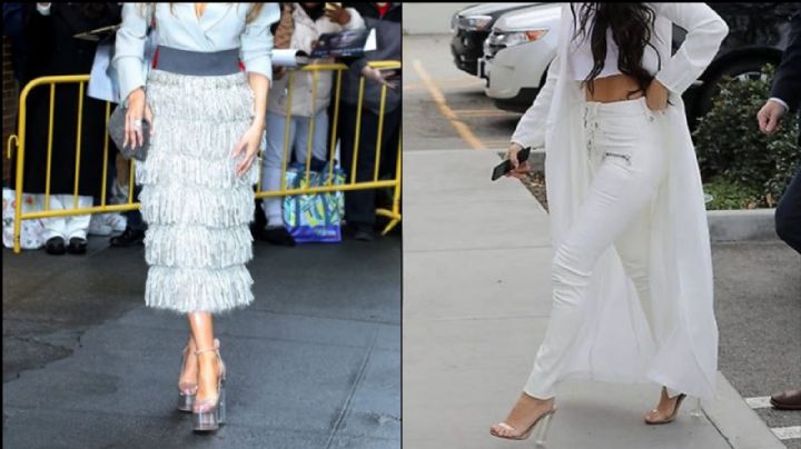 Las sandalias transparentes resucitan para verano 2023; descubre qué 'celebrities' las han llevado