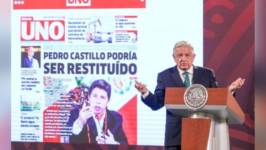 "Es un timbre de orgullo que me declaren non grato": Dice AMLO a Perú