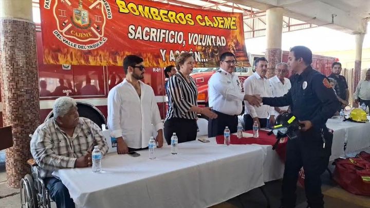 Derivado de gestiones realizadas, Bomberos de Cajeme adquieren nuevos equipos de rescate