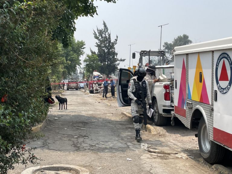 Toma clandestina en Tlalnepantla