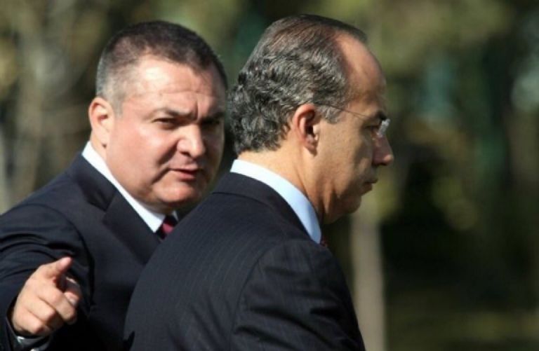García Luna y Felipe Calderón 