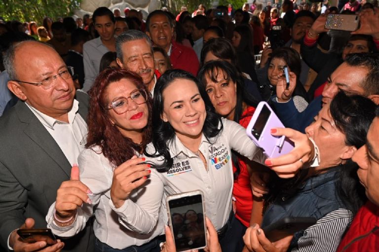 Alejandra del Moral cierre de campaña