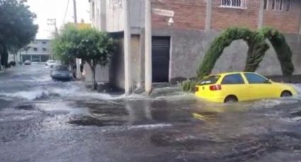 VIDEO: Así se vivió la mega fuga de agua en la CDMX; colapsa la GAM y cierran calles y avenidas