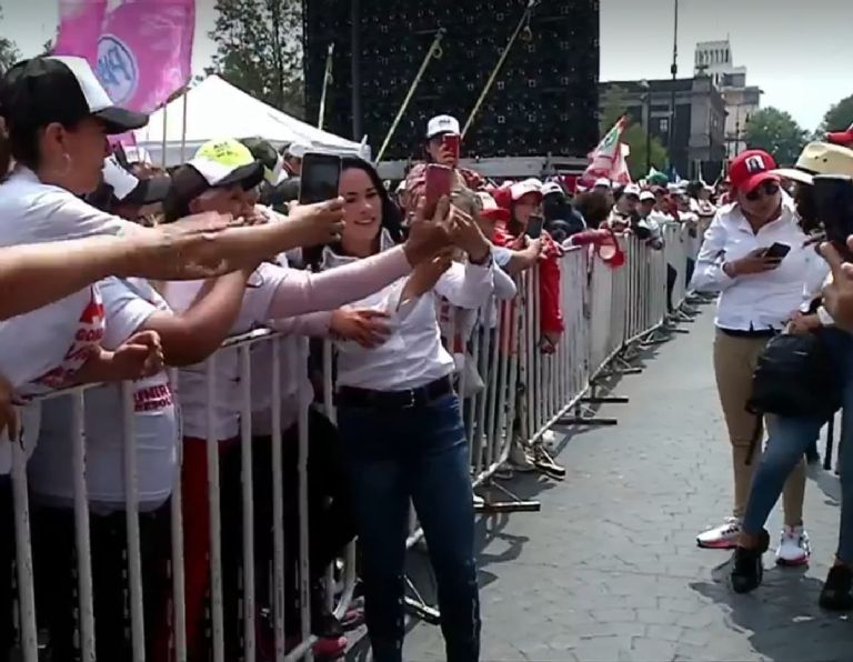 Alejandra del Moral en Toluca
