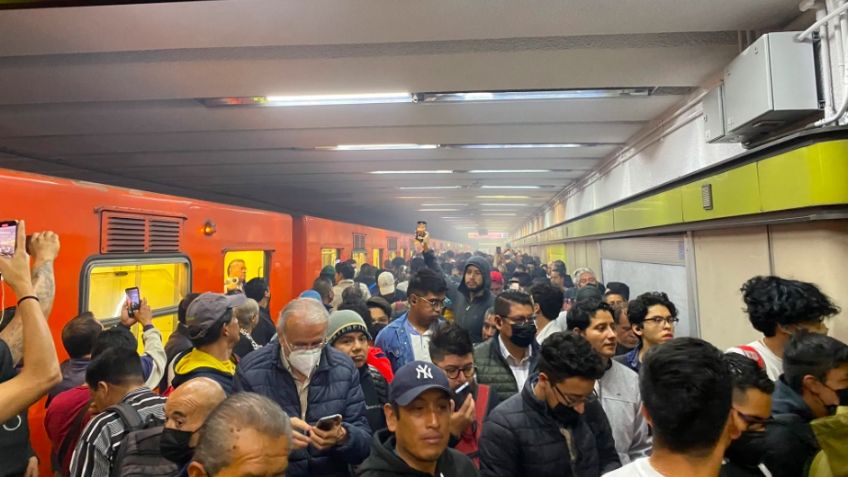 VIDEO: A dos años exactos del colapso en la L12 del Metro de la CDMX; estación 'se llena' de humo