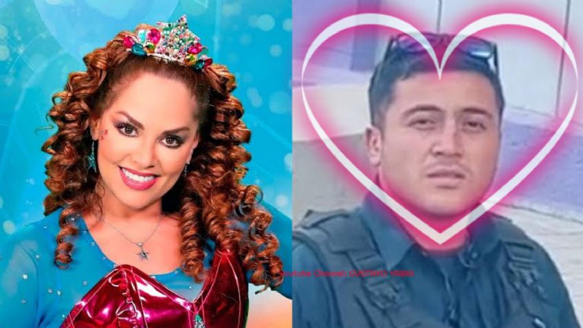 VIDEO: ¿Le correspondió o la bateó? Policía que 'flechó' a Tatiana le responde tras declararle su amor