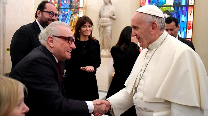 Celestial: Martín Scorsese se reúne con el Papa Francisco para inspirarse por su próxima cinta