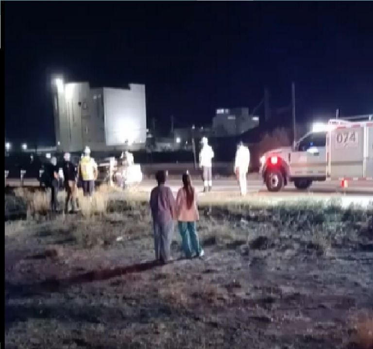 Autoridades se movilizaron por un accidente en Cajeme. Foto: Facebook