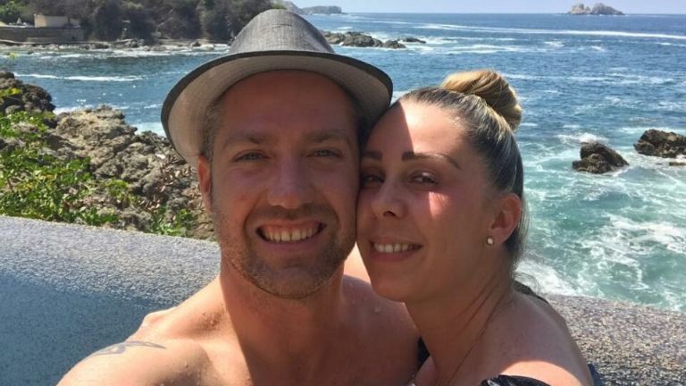 Atala Sarmiento y su esposo