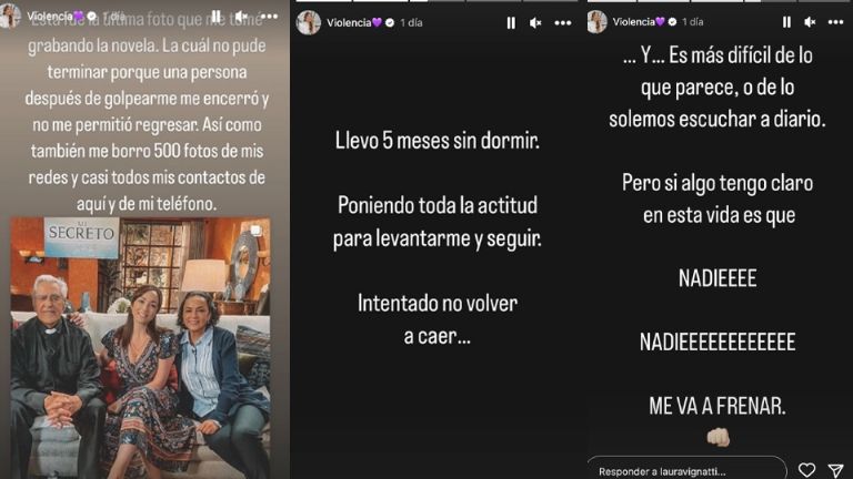 Laura compartió su testimonio