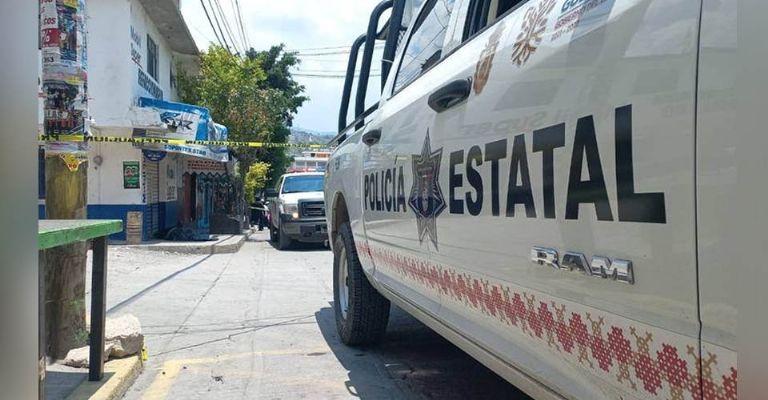 Autoridades llegan al sitio